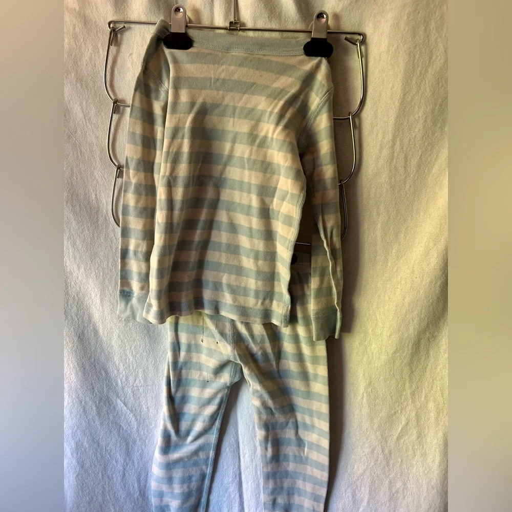 Star Wars 4T HannaJams Hanna Andersson Blue White Pajamas Long Sleeve Winter